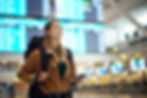 Woman in Canada's airport